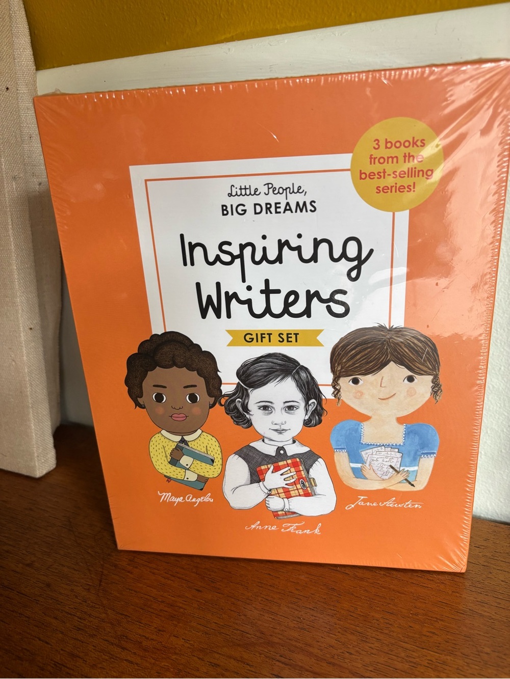 New in package sealed inspiring writers little people big dreams book set